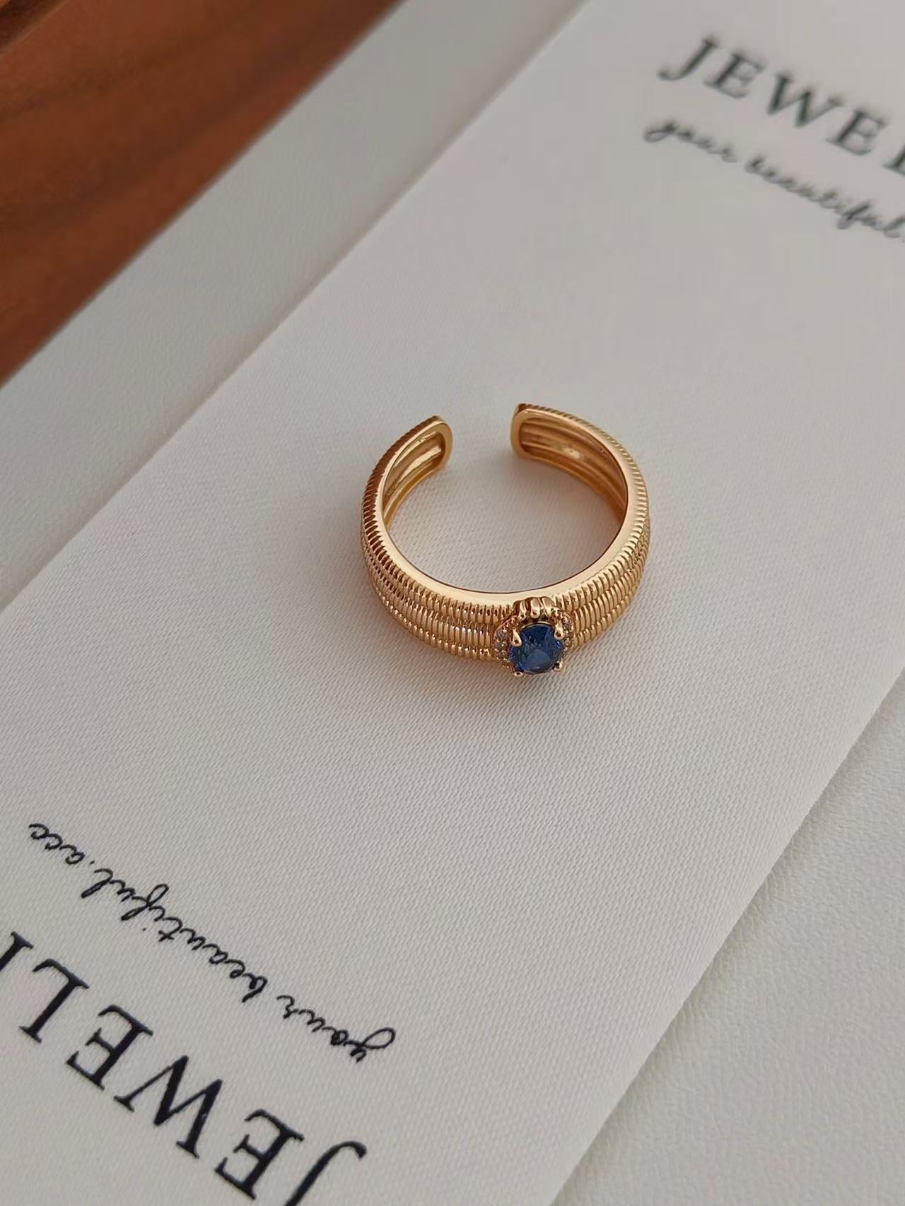 Vintage Blue Lapis Ring