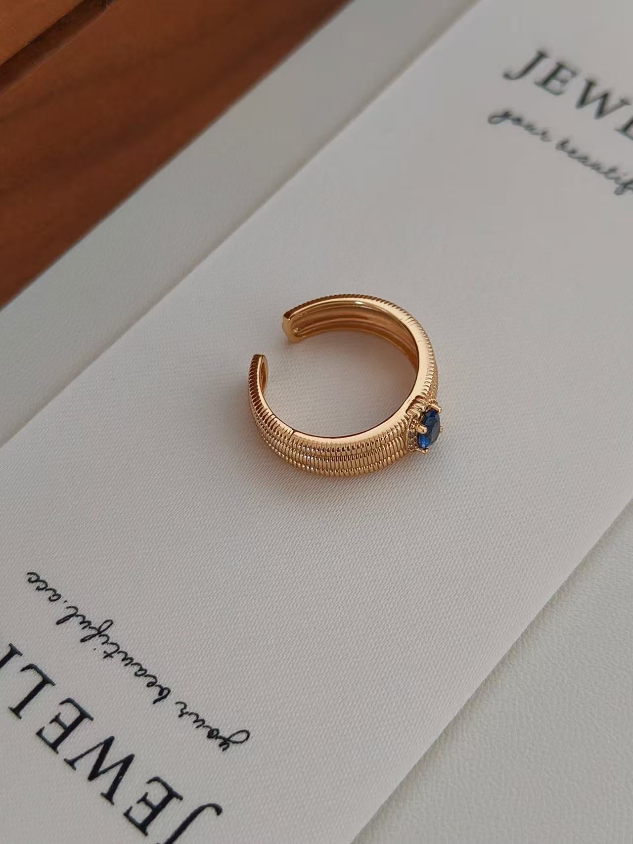 Vintage Blue Lapis Ring